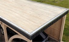 Holzdach ohne Dachbahnen
